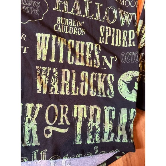 LuLaRoe Hudson Long Sleeve Shirt – Size XL – NWT – Halloween Print - Picture 11 of 14